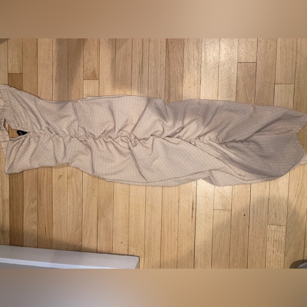 White Fox Midi Dress